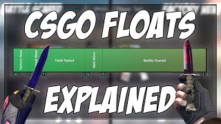 HOW CSGO SKIN FLOAT VALUES WORK [upl. by Boswell]