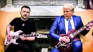 Trump vs Zelensky Guitar Battle Fan Made Video Edit [upl. by Gaal]