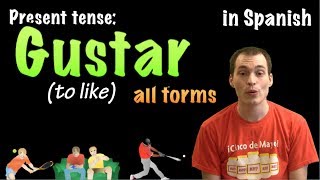 01062 Spanish Lesson  Present Tense  Gustar all forms  activities [upl. by Lenny451]