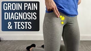 Top 3 Groin Pain Self Tests and Diagnosis SURPRISE [upl. by O'Meara]