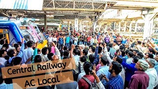 Central Railway AC Local Train Full Journey [upl. by Lipp]