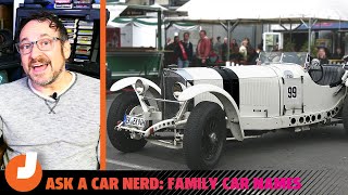 What Cars Were Named For Family Members  Ask a Car Nerd  Jalopnik [upl. by Ayak]