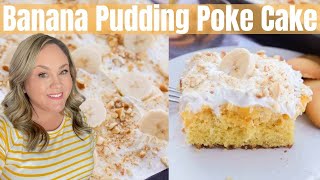 Banana Pudding Poke Cake [upl. by Nai]