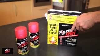 How to use PestXpert Pro Fogger aerosol [upl. by Kincaid]