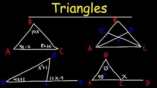 Triangles  Basic Introduction Geometry [upl. by Gil]