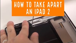 iPad 2 Disassembly Teardown Take Apart [upl. by Karr]