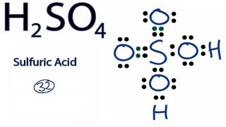 H2SO4 Lewis Structure How to Draw the Lewis Structure for H2SO4 [upl. by Eeb]