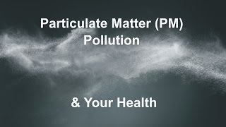 Particulate Matter PM Pollution amp Your Health [upl. by Avery]