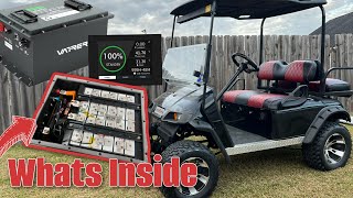 Vatrer 36v 105ah Lithium Golf Cart Battery Review amp Range Test  30 Miles [upl. by Frannie197]