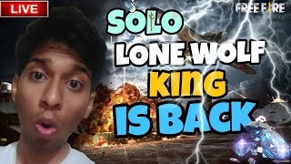 Free Fire Live 🔴 Lone Wolf King 🥴Yanva Gaming 😁 With Comeback Challenge 😂 ff freefire YanvaGaming [upl. by Crespi]