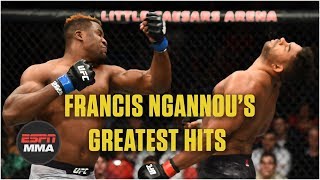 Francis Ngannou’s UFC knockout reel  ESPN MMA [upl. by Ahsitruc]