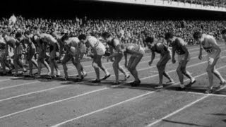 Zatopek Wins Olympic 10000m amp 5000m Double Gold  Helsinki 1952 Olympics [upl. by Tibbitts78]