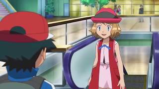 Ash and Serena Kiss Episode 47 English Dub HD [upl. by Olinde252]