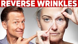 How To Reverse Wrinkles  – DrBerg on Anti Aging Hormones [upl. by Nohsad229]