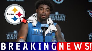 IT JUST HAPPENED SEE WHAT TREYLON BURKS SAID ABOUT PLAYING FOR THE STEELERS STEELERS NEWS [upl. by Kuhlman]