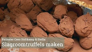 Cees Holtkamp maakt slagroomtruffels [upl. by Roon144]