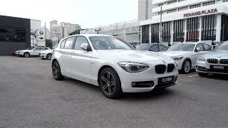 2014 BMW 118i Sport Line StartUp and Full Vehicle Tour [upl. by Burkhardt]