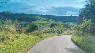 Driving in Stroud town Gloucestershire [upl. by Pollerd404]