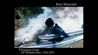 Francois Ceverts Fatal Crash  Watkins Glen 1973 44 Years Ago [upl. by Anivol]