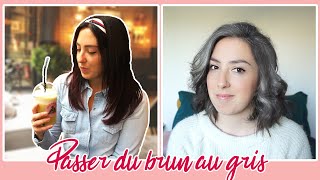 TRANSITION CHEVEUX BLANCSGRIS  BILAN 1 AN APRES BODYPOSITIV [upl. by Eissim]