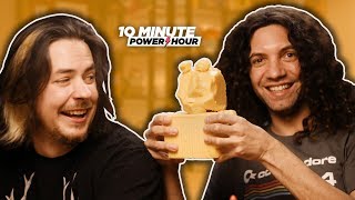 Making CHEESE Sculptures  Ten Minute Power Hour [upl. by Marilla]