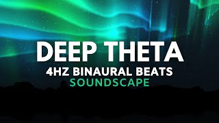 Astral  Deep Theta 4Hz  Binaural Beats Soundscape  Internal Focus Meditation Prayer  ASMR [upl. by Diarmid308]