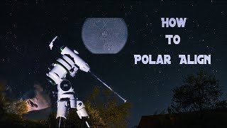 SkyWatcher EQM35 PRO  Polar Alignment Tutorial [upl. by Yztim922]