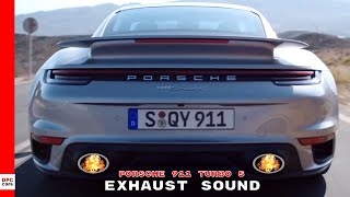 New Porsche 911 Turbo S Engine amp Exhaust Sound 2021 [upl. by Cinda]