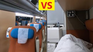 Caledonian Sleeper Room vs Seated Coach [upl. by Mosier]