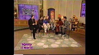 The Brady Bunch Reunion on Donny and Marie Talk Show 2000 [upl. by Betsy711]