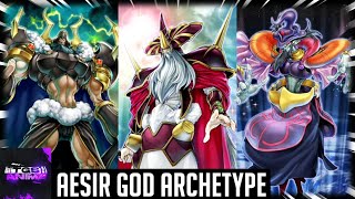 YuGiOh  Nordic Aesir God Archetype [upl. by Ecneralc]