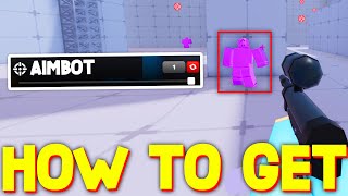 HOW TO GET AIMBOT in RIVALS ROBLOX [upl. by Aisauqal]