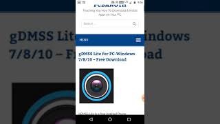 gDMSS Lite for PCWindows 7810 – Free Download [upl. by Mixam847]
