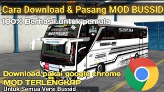 CARA DOWNLOAD amp PASANG MOD BUSSID  KHUSUS PEMULA [upl. by Troc]