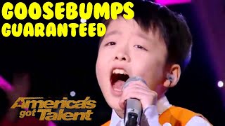 Jeffrey Li All Performances Compilation Americas Got Talent 2019  GOOSEBUMPS GUARANTEED [upl. by Omolhs]