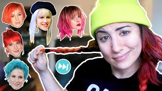 HAYLEY WILLIAMS HAIRSTYLES TIMELINE [upl. by Rashida]