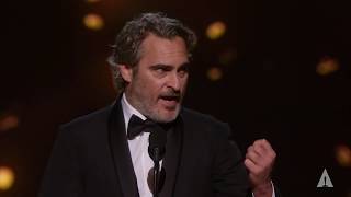 Joaquin Phoenix wins Best Actor  92nd Oscars 2020 [upl. by Reham]