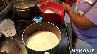 Making banana pudding from scratch [upl. by Nosyk]