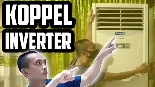 KOPPEL INVERTER Floor Mounted Aircon Cleaning  Tutorial [upl. by Yziar]