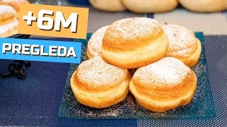 Krofne recept  Donut  Krapfen [upl. by Michigan]