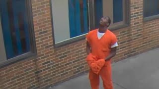 Video shows drone dropping drugs cell phone into Ohio jail  ABC7 [upl. by Ahsel]