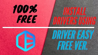 COMPLETELY MANUAL How to install a driver using Driver Easy free version [upl. by Gloriana]