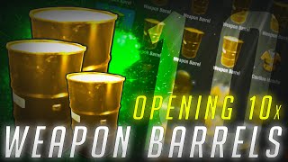 OPENING 10 WEAPON BARRELS  Rust [upl. by Joshia851]