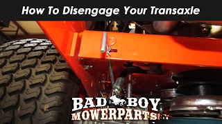 How to Disengage Your Transaxle [upl. by Newhall947]