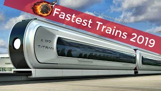 Top 10 Fastest High Speed Trains in the World [upl. by Denver]