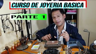 CURSO DE JOYERIA BASICA herramientas para joyería how to make jewelry at home for beginners [upl. by Aninaj770]