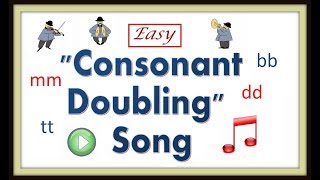 How To Teach Consonant Doubling  Consonant Doubling Song [upl. by Aeslehc541]