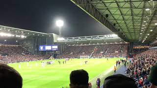 West Brom fans sing The Liquidator v Villa [upl. by Moselle]