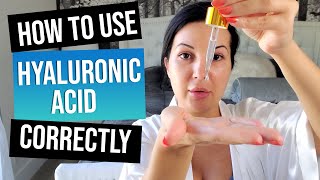 How to use Hyaluronic Acid serums correctly  Skincare by Fenya  Guidance to Glow [upl. by Almire]