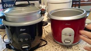 My Oster DuraCeramic 6Cup Rice Cooker Review amp Cooking Demo [upl. by Atte190]